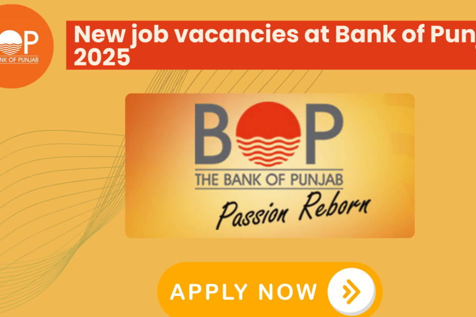 Vacancies at Bank of Punjab