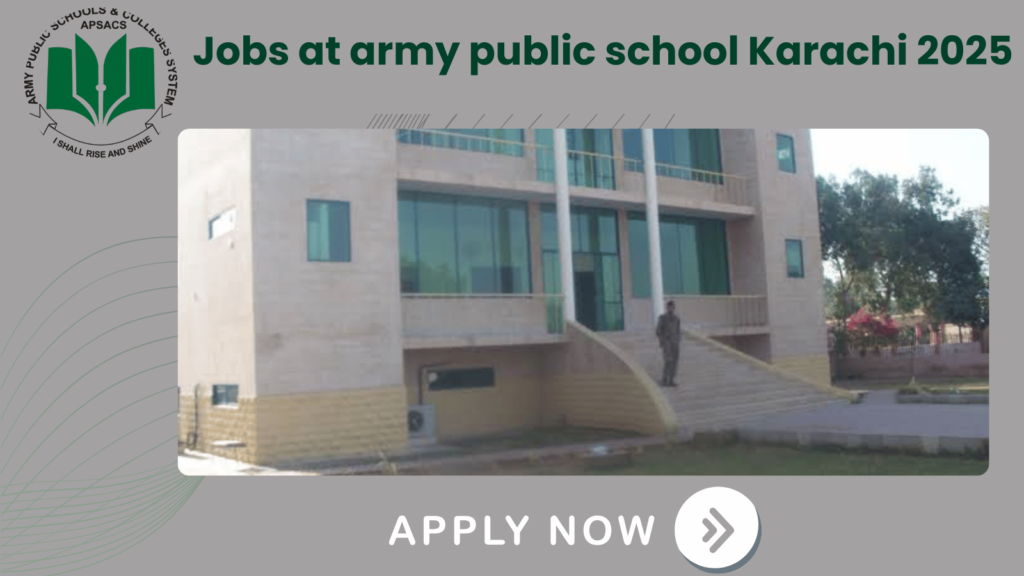 Jobs at Army Public School 