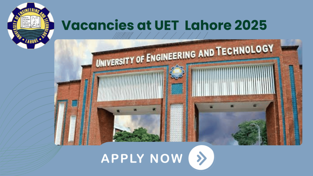 Vacancies at University of Engineering 