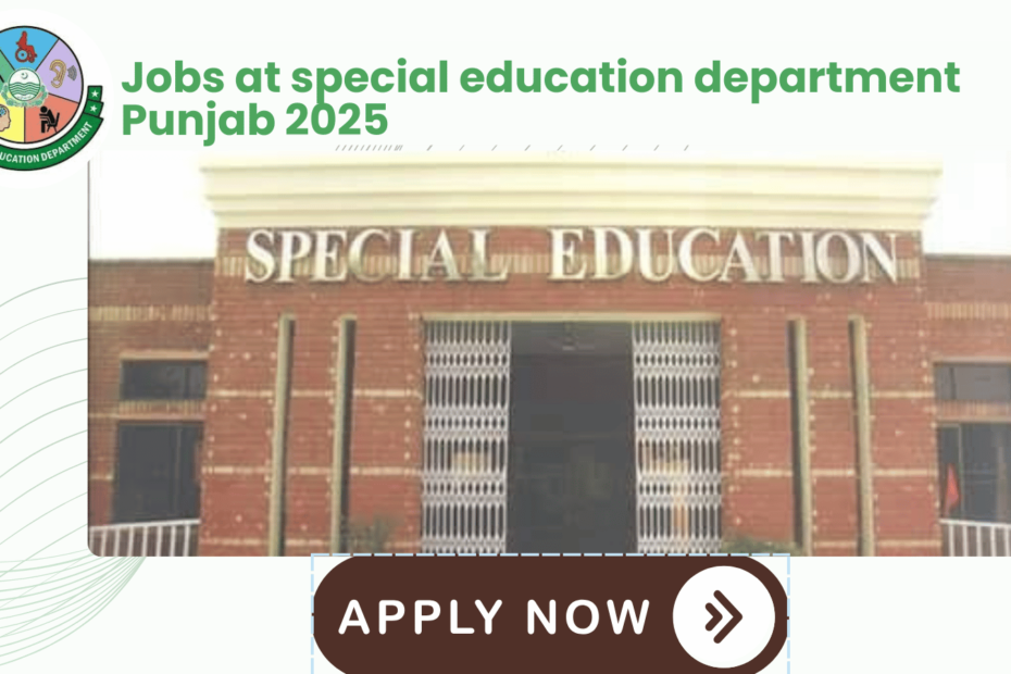 Jobs at Special Education Department Punjab