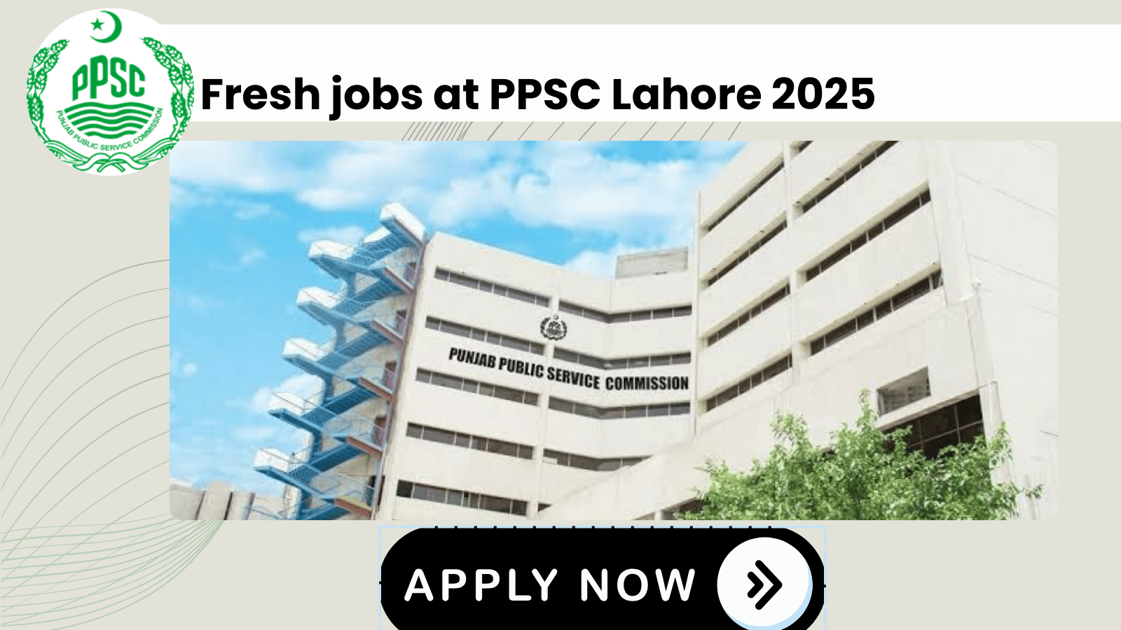 Jobs at PPSC Lahore